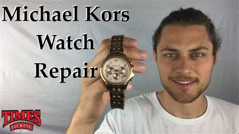 how to put michael kors watch back on|michael kors watch instructions manual.